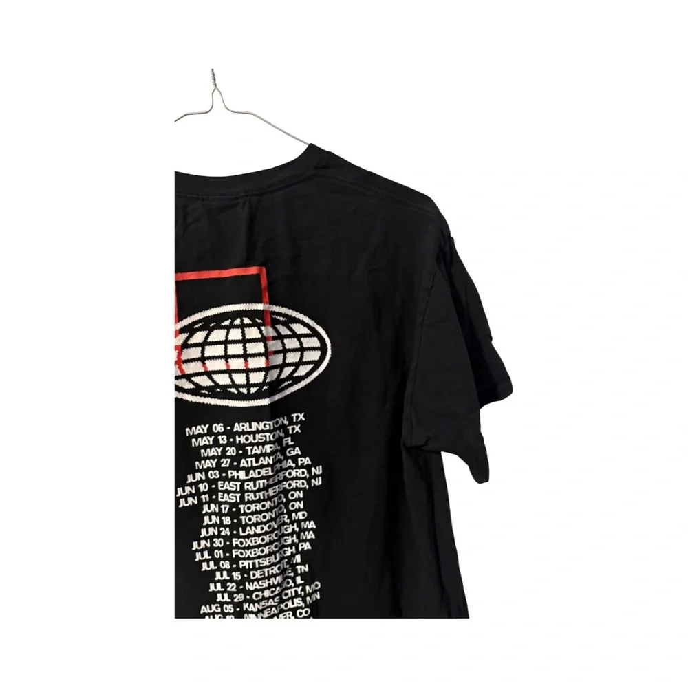 KHALID Summer Tour Black T-Shirt with Red Graphic Men's Size Large - Picture 7 of 10